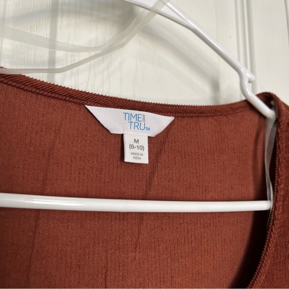 Rust Red Women's Dress - Picture 3 of 6